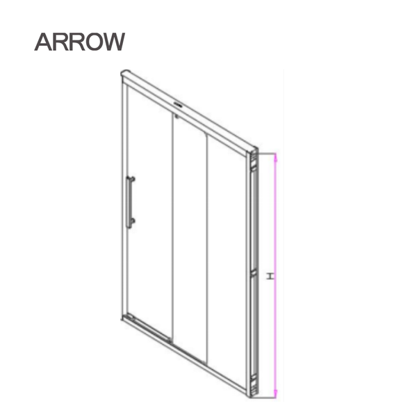 Buồng tắm kính Arrow ALF293L