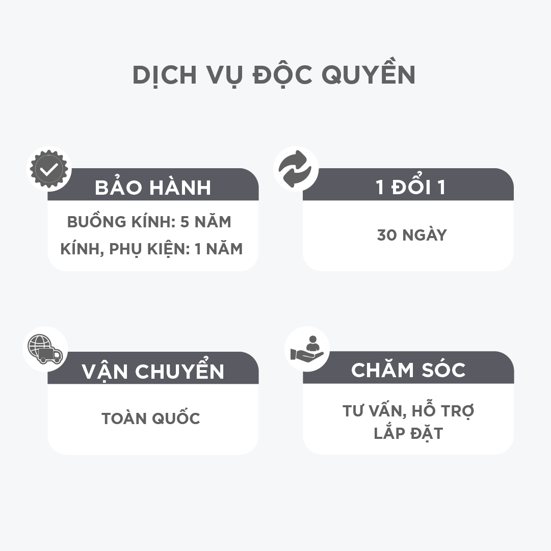 Buồng tắm kính Arrow AL48F1