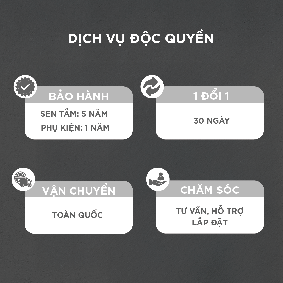 Vòi sen âm tường nóng lạnh Arrow ARQ12H870KGG