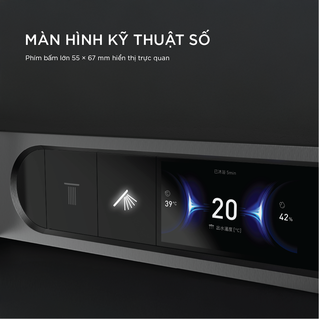 Vòi sen âm tường nóng lạnh Arrow ARQ12H870KGG