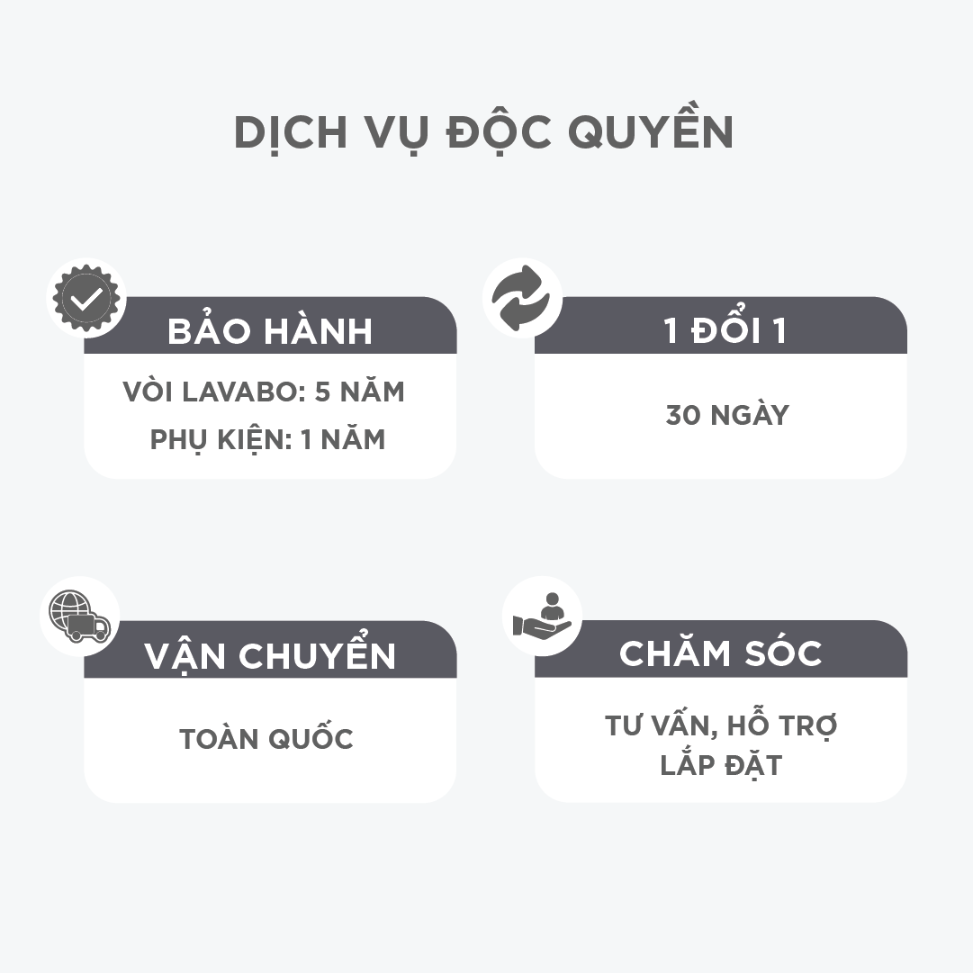 Vòi lavabo nóng lạnh Arrow AG4005