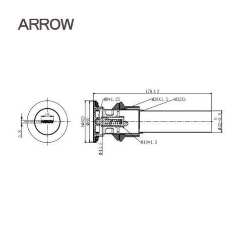 Xả nhấn Lavabo Arrow AQS030T