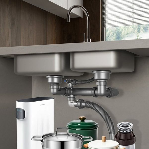 Xi Phông Chậu Rửa Là Gì? Phân Loại Ống Xả Lavabo & Bồn Rửa Chén