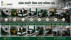 Sản Xuất Ống Gió Đồng Bộ HVAC | Asia Green