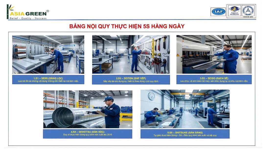 ASIA GREEN Ra Quân 2026: Thi Đua 5S Nâng Cao Năng Suất