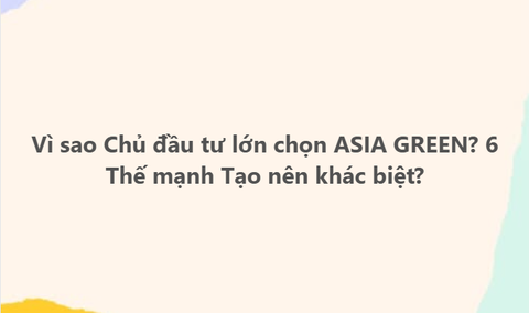 Vì Sao Chủ Đầu Tư Chọn Asia Green? 6 Thế Mạnh HVAC & PCCC