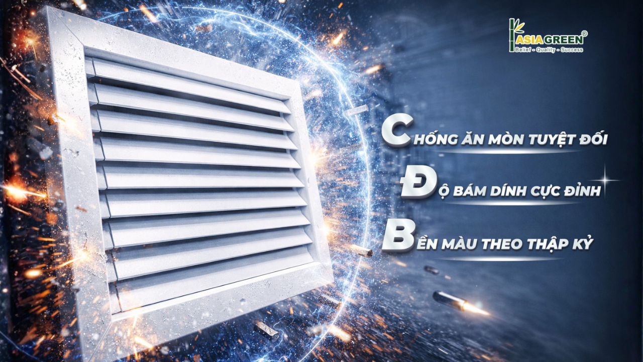 Công Nghệ Sơn Tĩnh Điện Asia Green: Lớp Giáp Vĩnh Cửu Cho HVAC