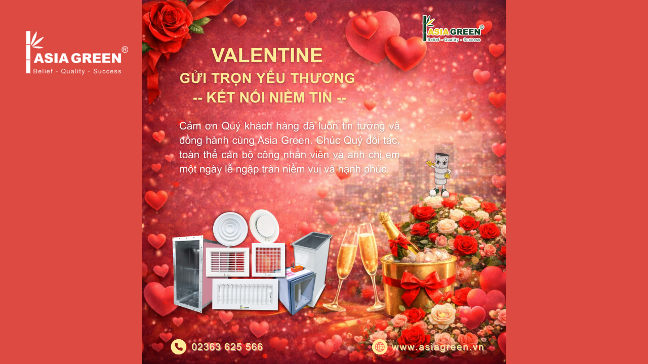 Valentine 2026: Asia Green Gửi Trọn Yêu Thương – Kết Nối Niềm Tin
