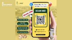 QUÉT MÃ QR ZALO OA CỦA ASIA GREEN: MỞ KHÓA KHO VOUCHER ƯU ĐÃI VÀ HỖ TRỢ KỸ THUẬT 24/7!