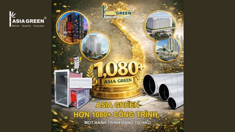 ASIA GREEN: Hành Trình 1.080+ Dự Án Hệ Thống Thông Gió & PCCC Toàn Quốc