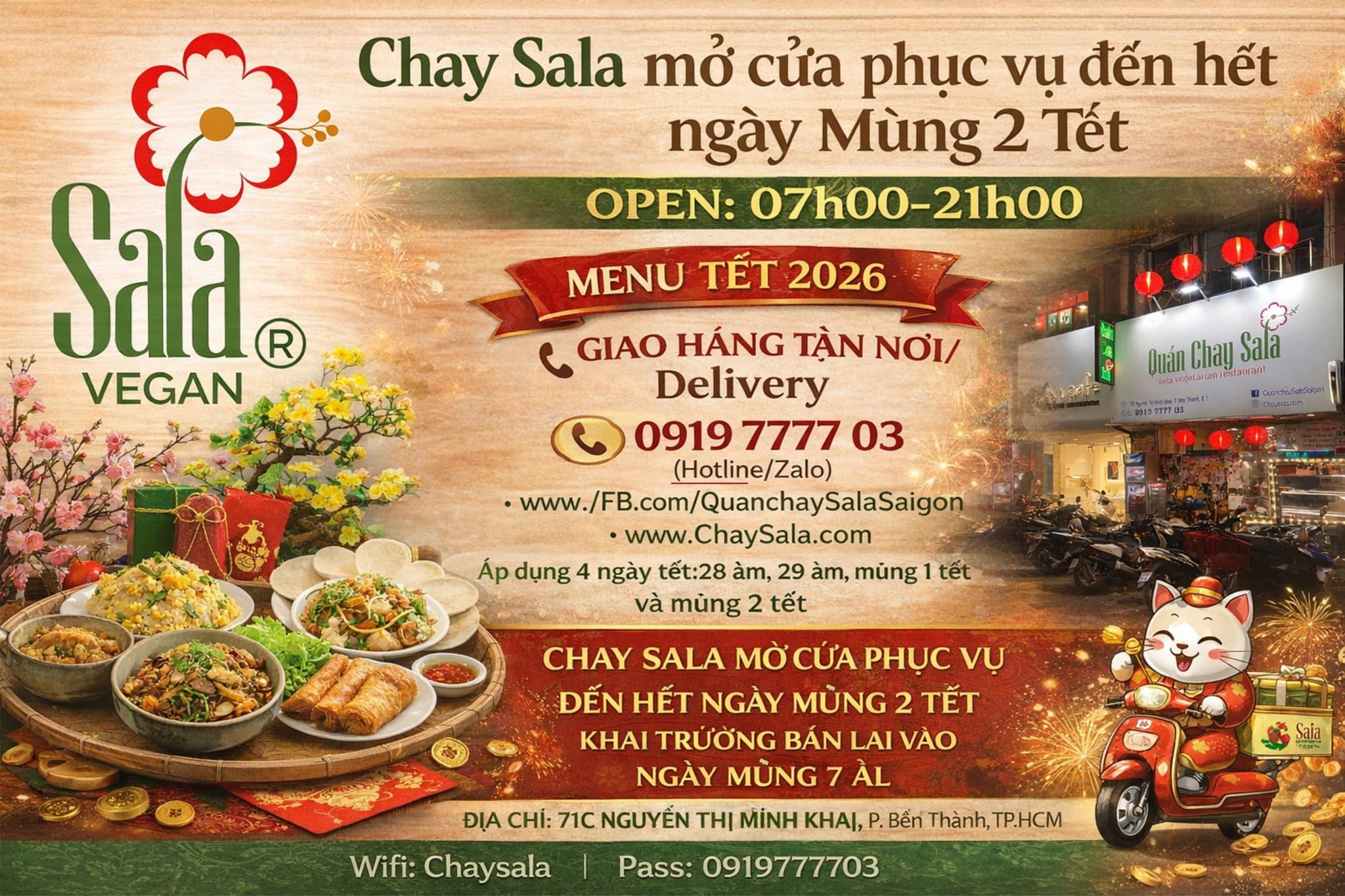 Đặt Tiệc Chay & Mâm Cúng