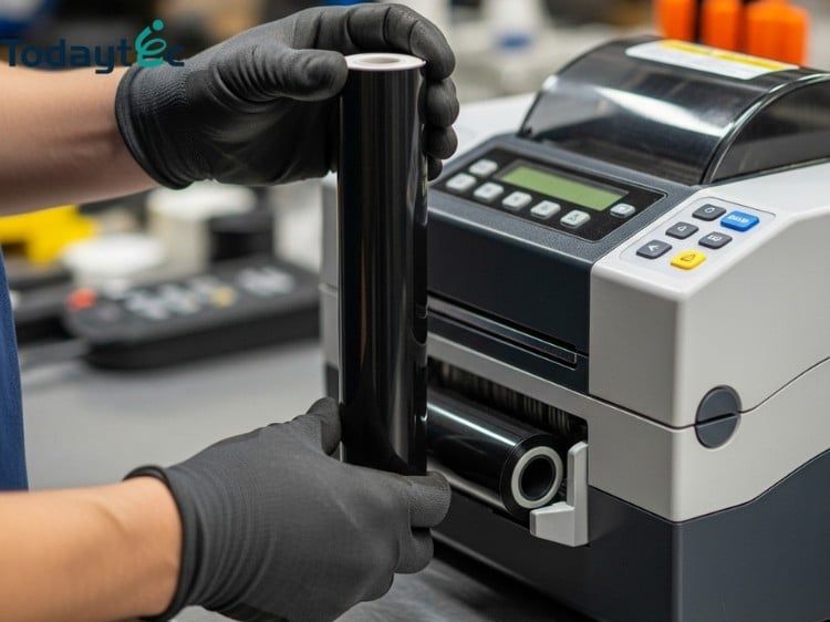 Hướng dẫn cách lắp mực máy in mã vạch chi tiết từ A-Z