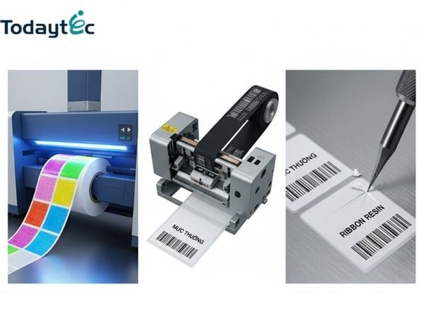 Làm sao để in tem nhãn bền màu, không bị bong tróc?