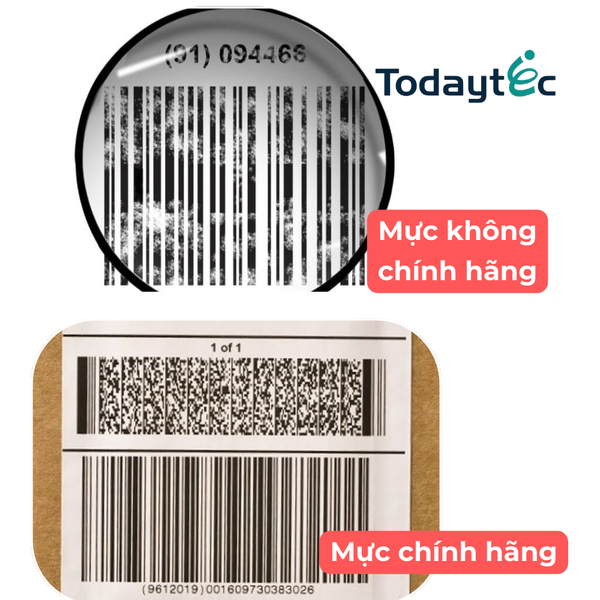 Làm thế nào để phân biệt mực in mã vạch chính hãng và hàng trôi nổi?