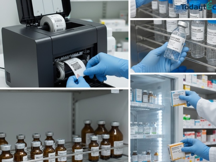 Tiêu chuẩn chọn ribbon mực in nhãn vật tư y tế kháng hóa chất