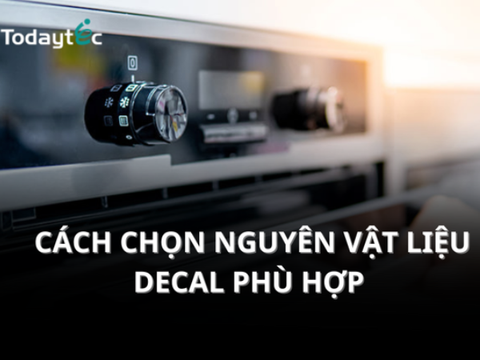 วิธีเลือกวัสดุสติกเกอร์ไดคัท (Decal) ให้เหมาะกับผ้าหมึกพิมพ์บาร์โค้ดแต่ละประเภท