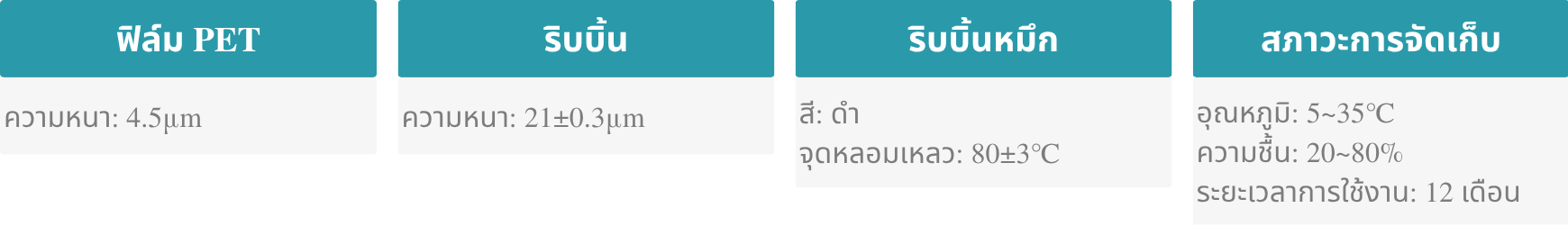 ลักษณะเฉพาะ