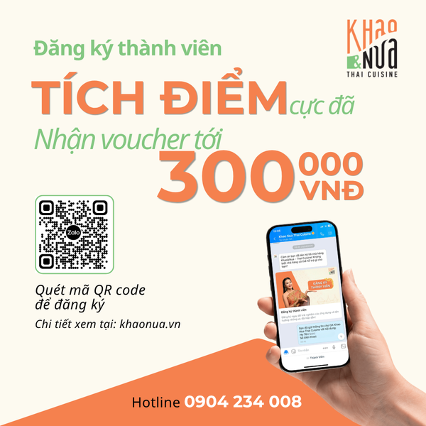 ĐĂNG KÝ THÀNH VIÊN - TÍCH ĐIỂM ĐỔI VOUCHER CỰC ĐÃ
