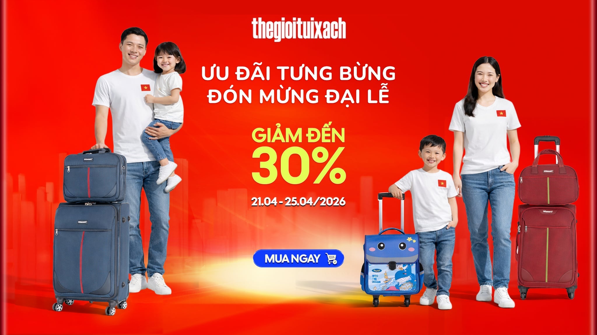Ưu đãi tưng bừng - Đón mừng đại lễ