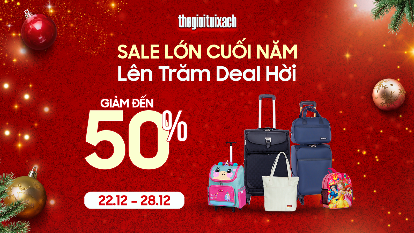 Sale To Cuối Năm - Lên Trăm Deal Hời tại Thế Giới Túi Xách