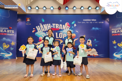 MỘT NGÀY TRỞ THÀNH HỌC SINH LỚP 1 CỦA EM BÉ OMAYLAND