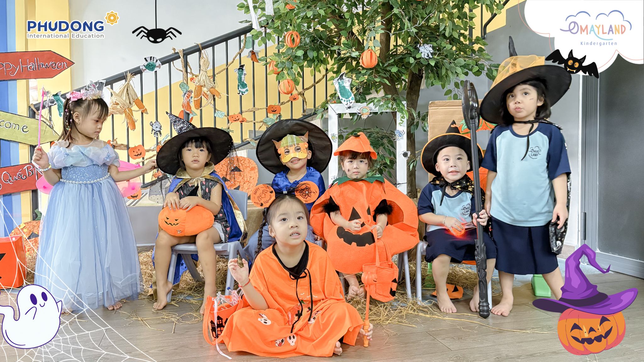 “HALLOWEEN DIỆU KỲ” – NGÀY HỘI HÓA TRANG CỦA EM BÉ OMAYLAND!