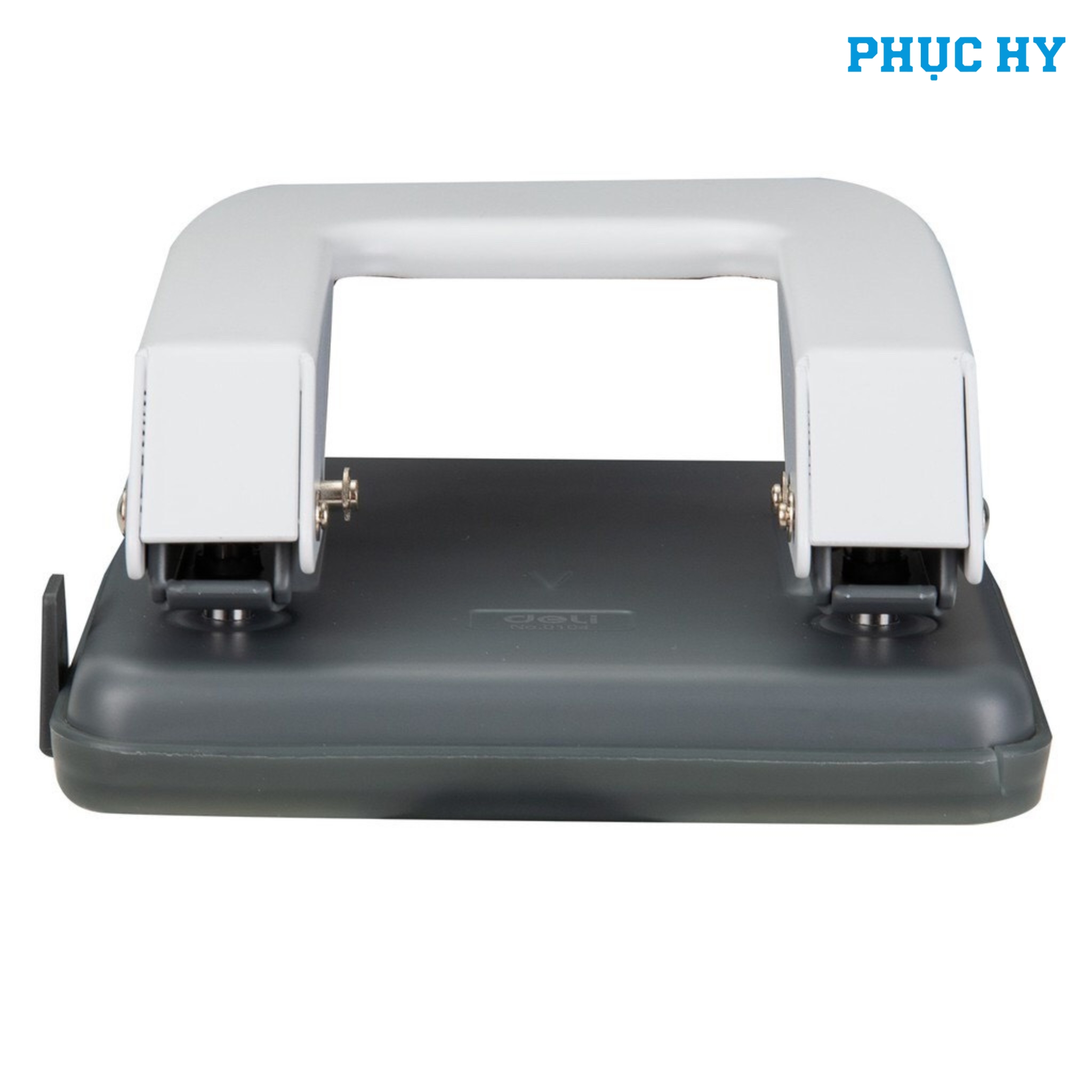 Cơ cấu bấm đồng thời 2 lỗ của Deli E0102