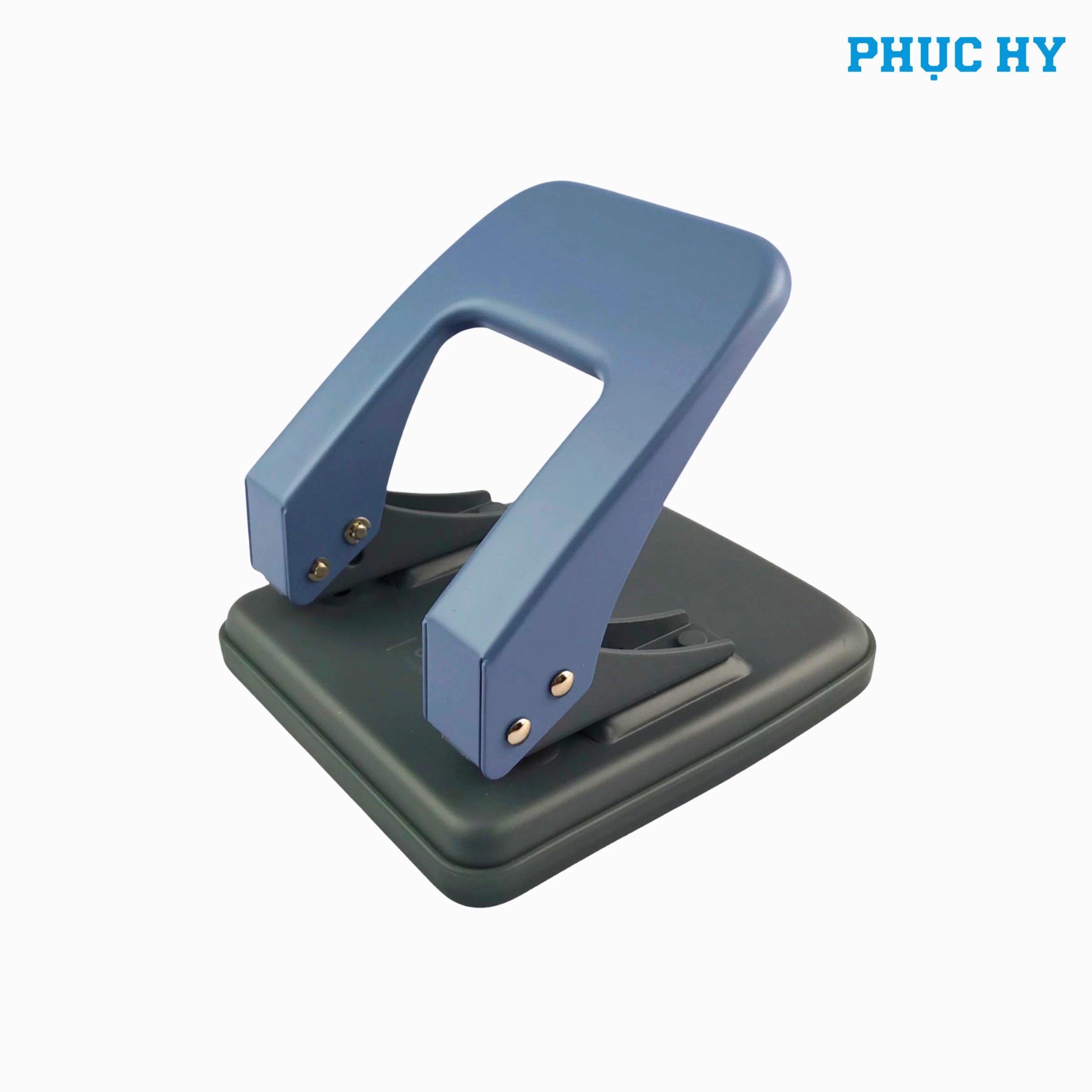 Bấm lỗ Deli E0104 với thước căn giấy điều chỉnh