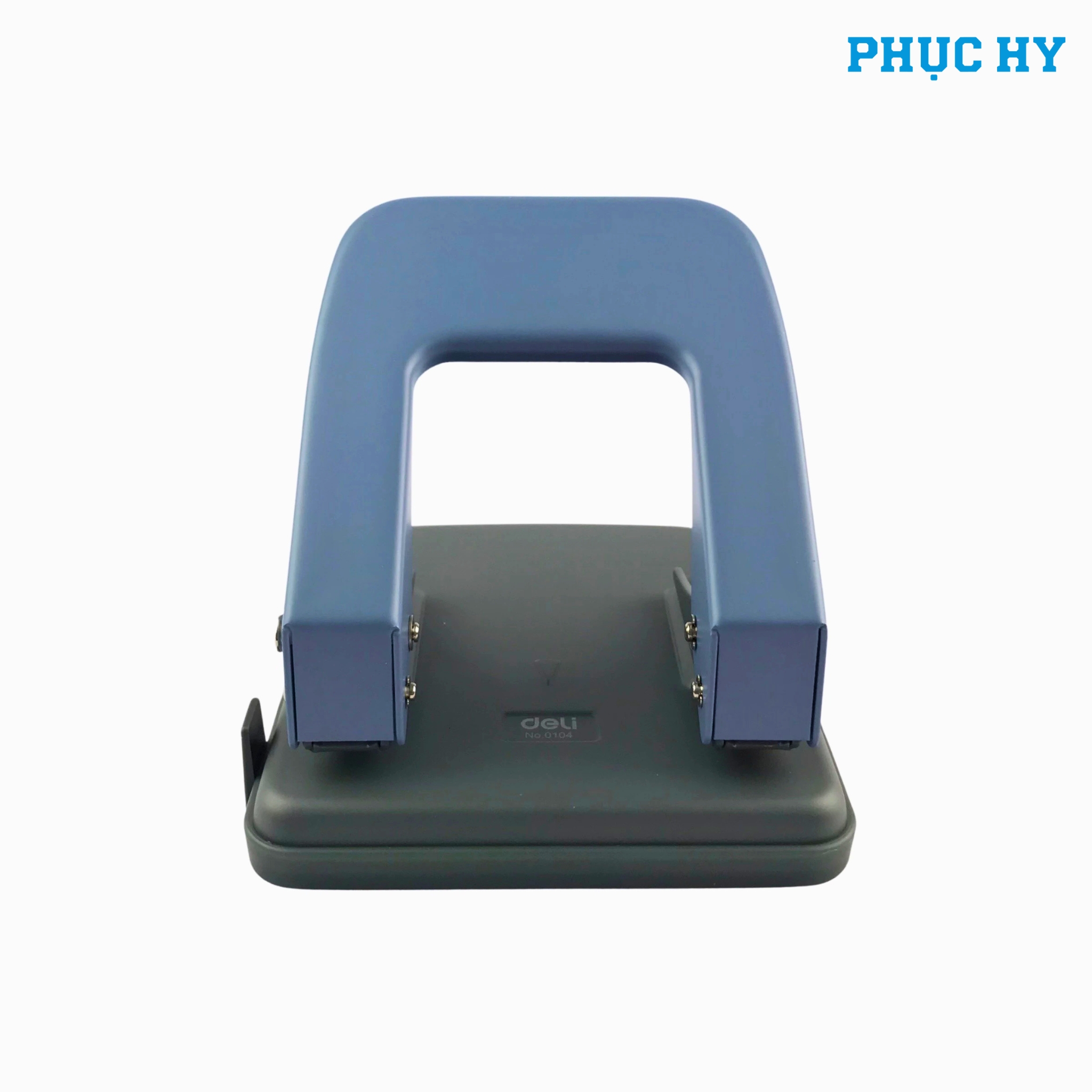 Bấm lỗ Deli E0104 khoảng cách tâm lỗ 80 mm