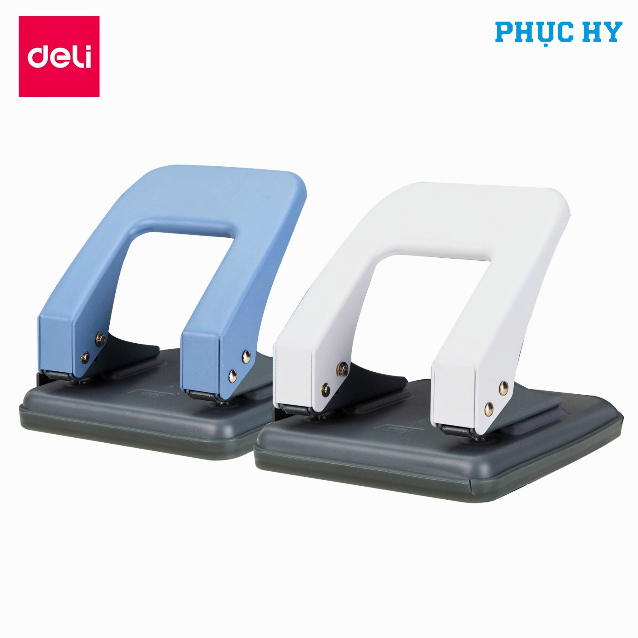 Bấm lỗ Deli E0104 sức đục tối đa 35 tờ