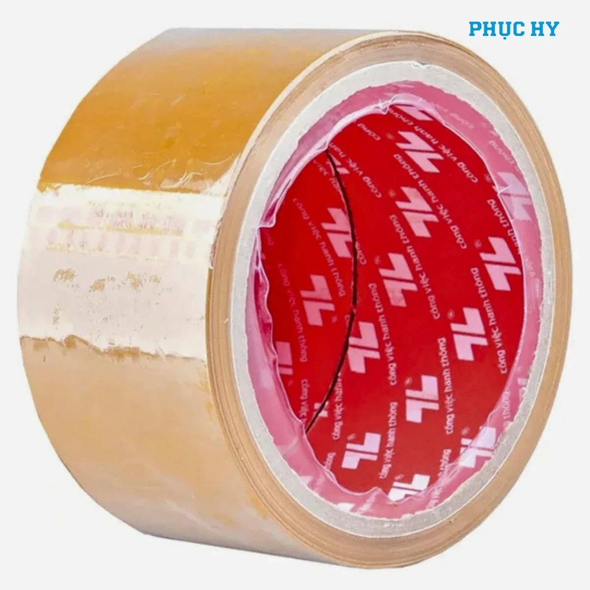 Băng keo đục Thiên Long BKD-080 48mm x 80 yards màu nâu đóng thùng carton