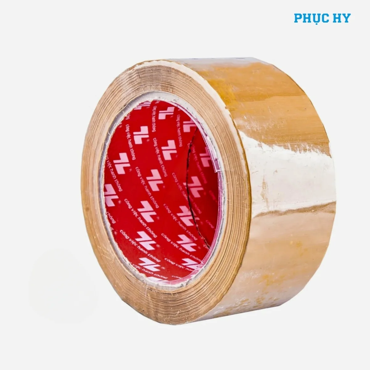 Băng keo đục Thiên Long BKD-100 48mm x 100 yards màu nâu đóng thùng carton