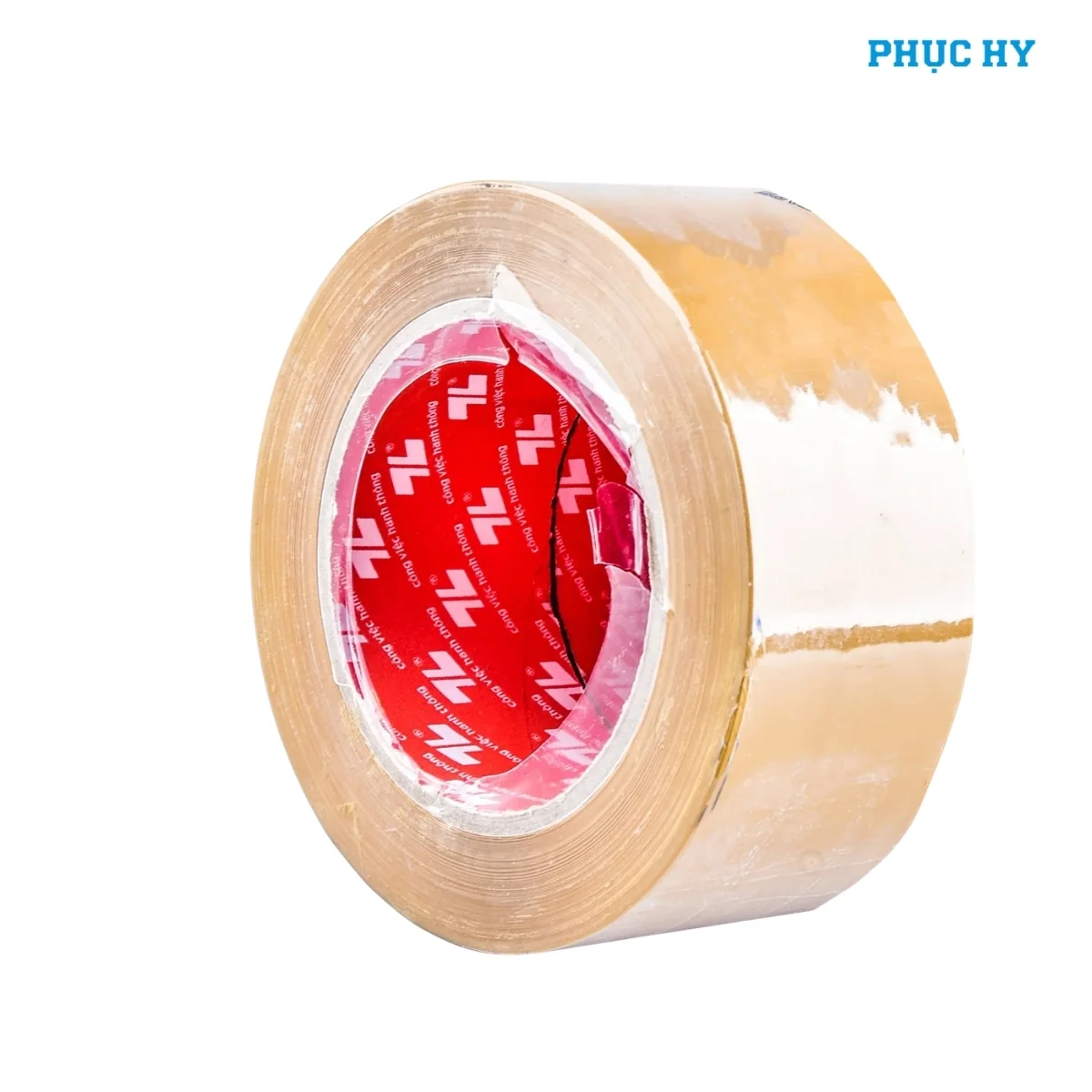 Băng keo đục Thiên Long BKD-150 48mm x 150 yards góc nghiêng