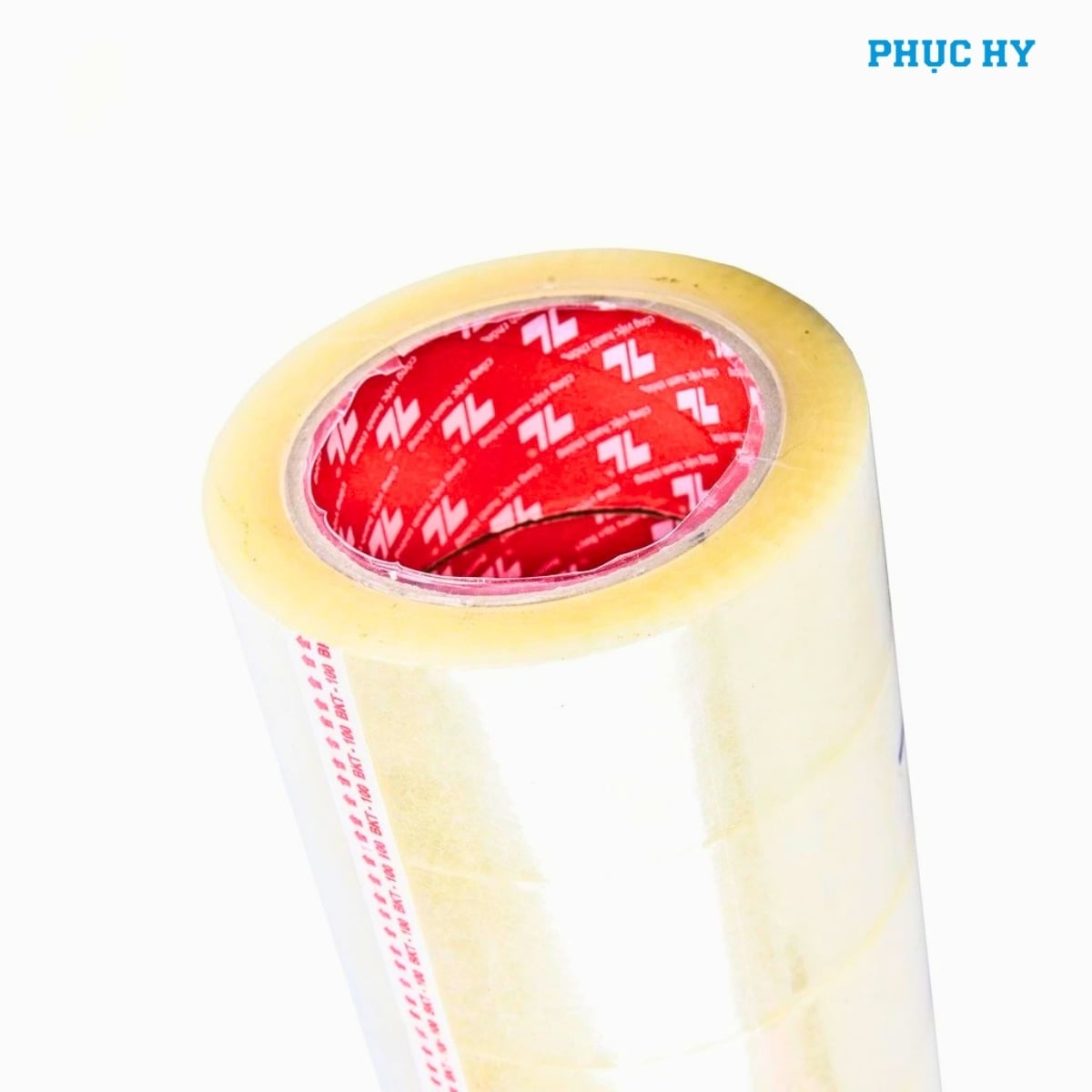Cận cảnh cuộn băng keo trong Thiên Long BKT-10 100 yards khổ 48mm