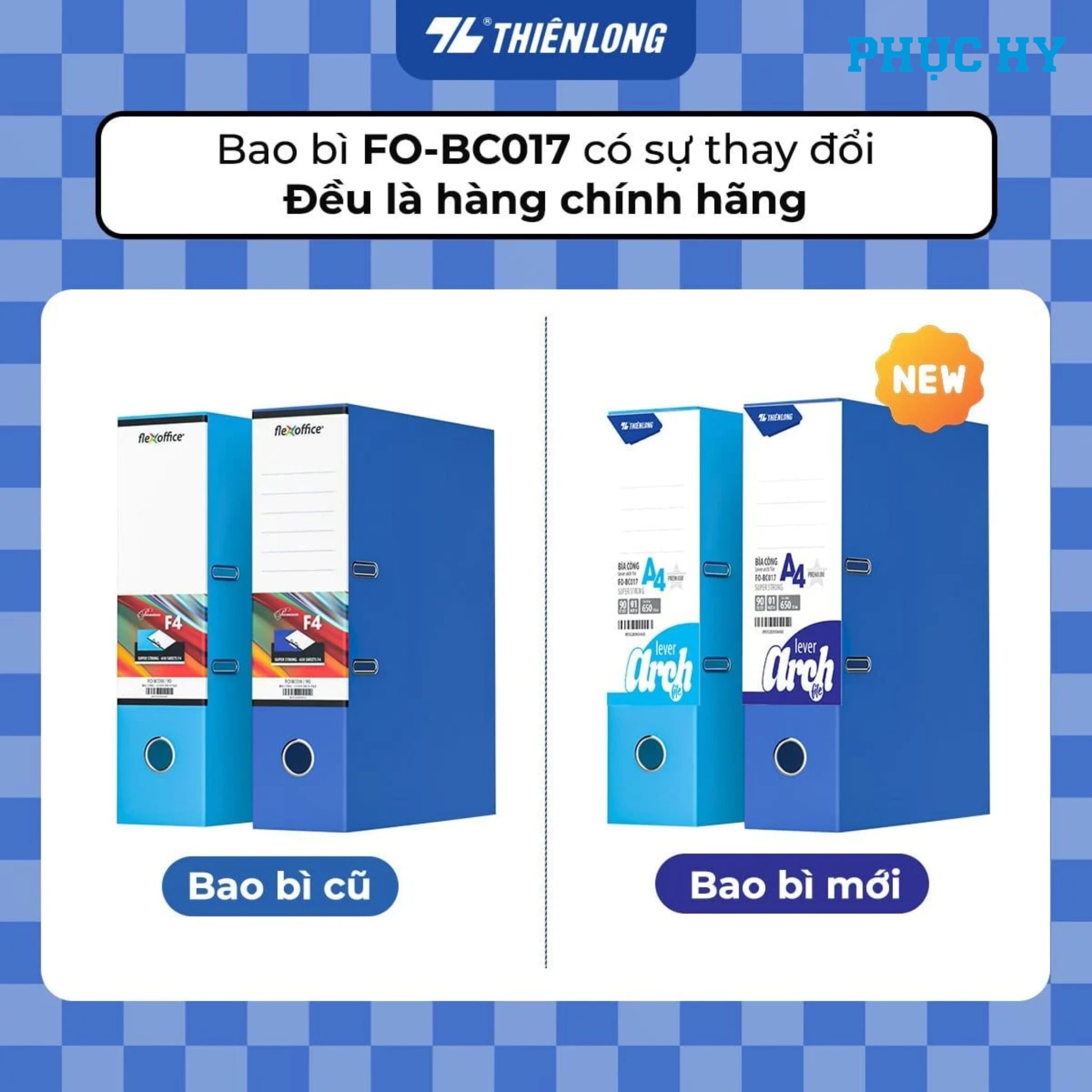 Còng kim loại và thanh kẹp bìa còng A4 F4 FlexOffice