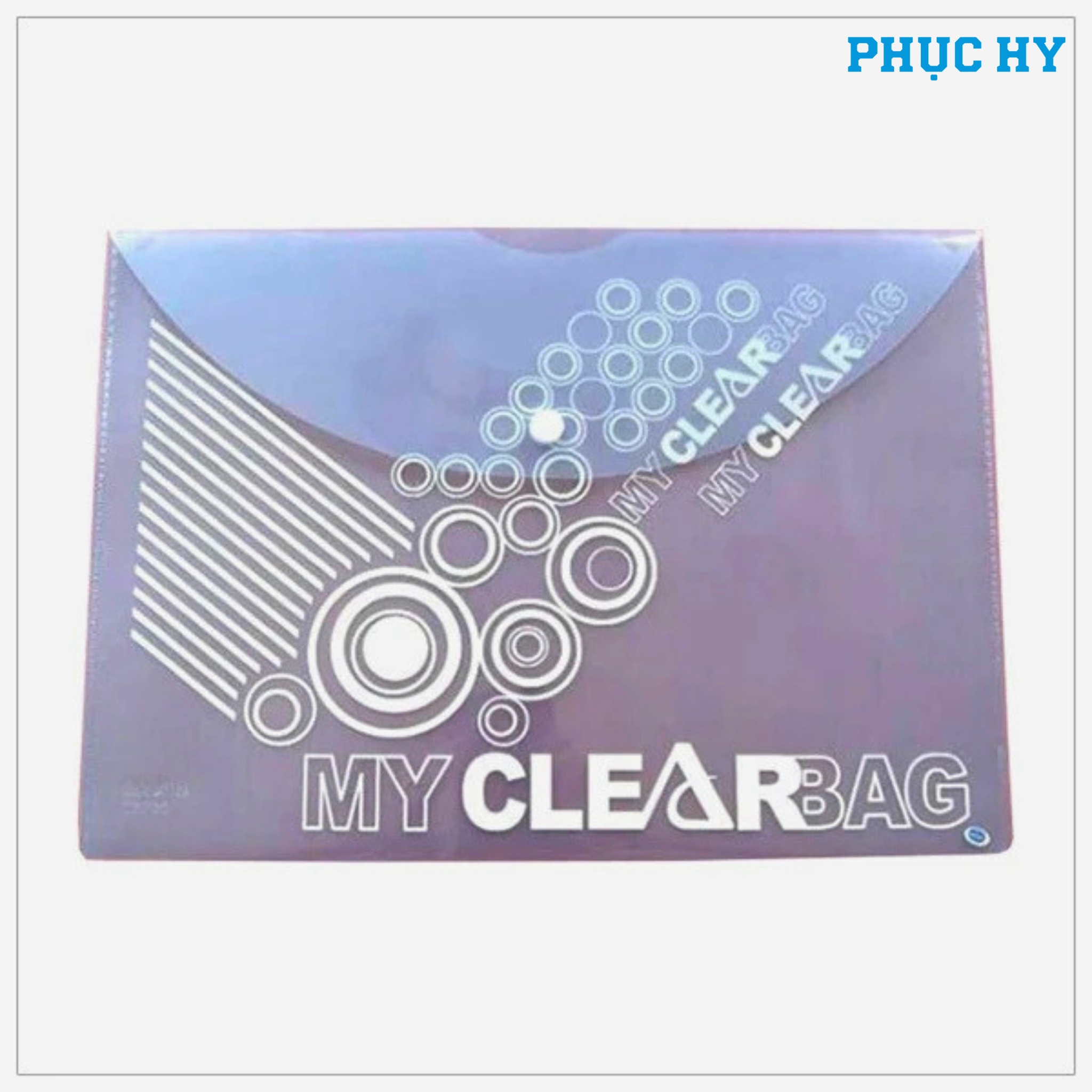 Bìa nút A4 FlexOffice FO-CBF05 chất liệu PP dày 0,175 mm