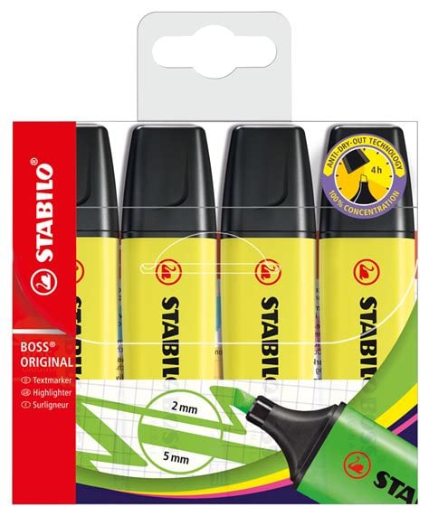 Bút dạ quang STABILO BOSS ORIGINAL nhiều màu