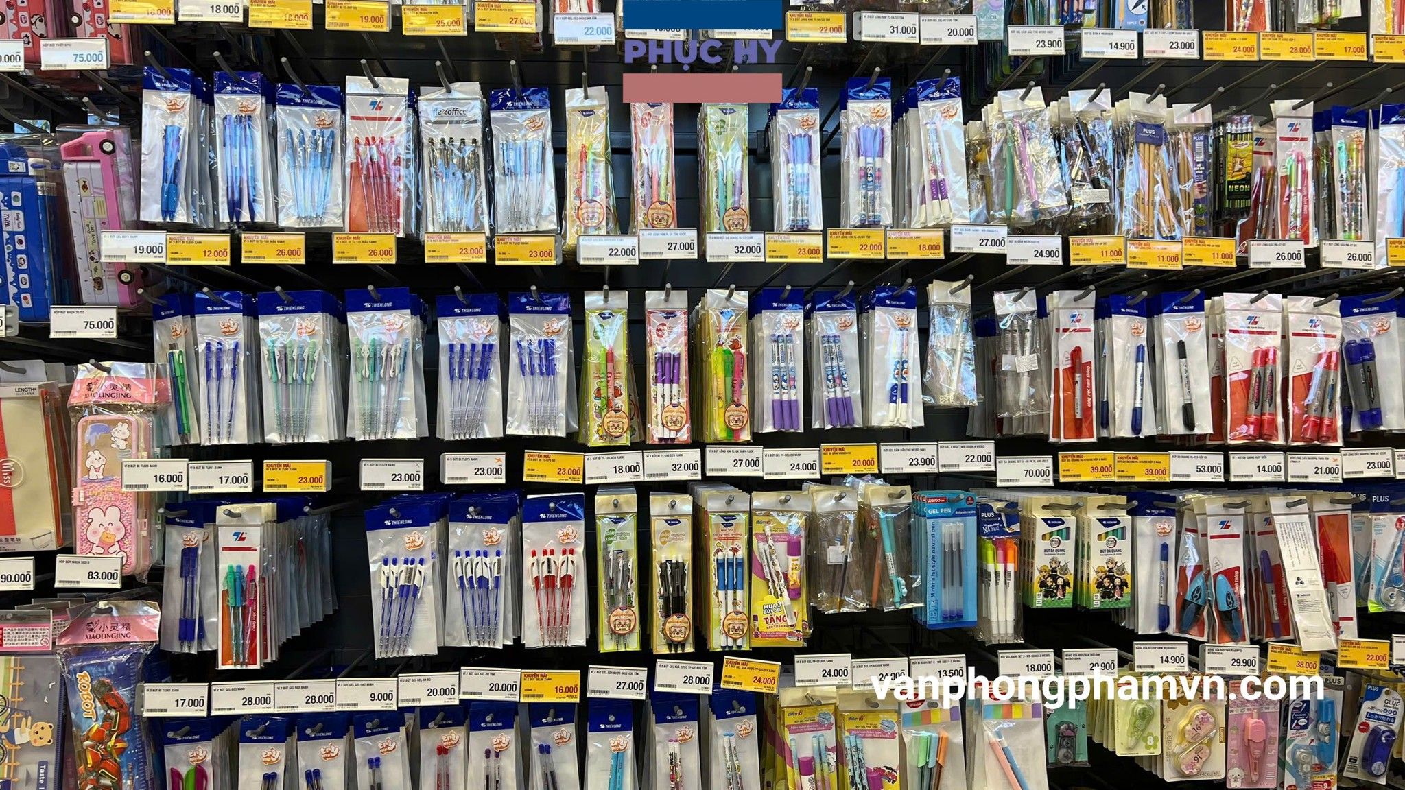 Các loại bút viết văn phòng