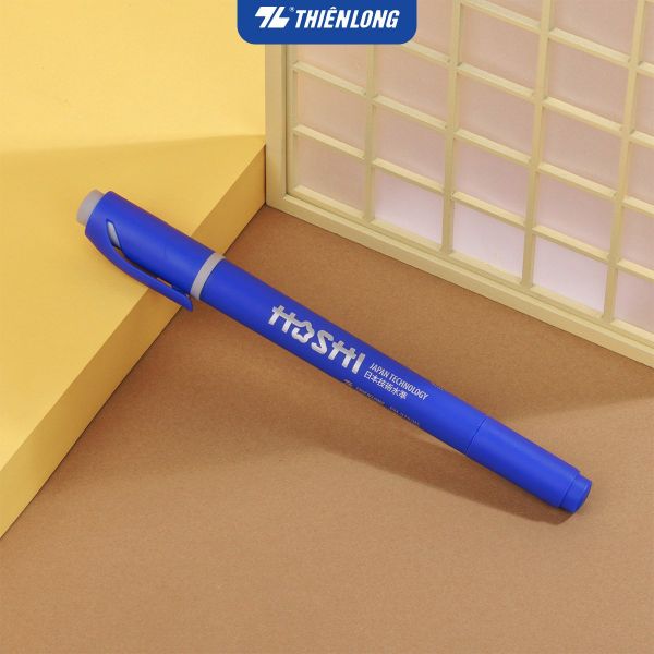 Bút lông dầu Hoshi Thiên Long PM-019/HS xanh