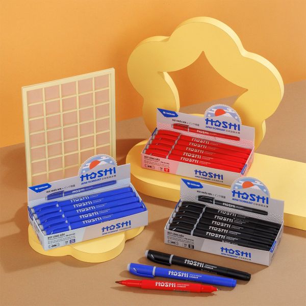 Bút lông dầu Hoshi Thiên Long PM-019/HS – Công nghệ Nhật Bản