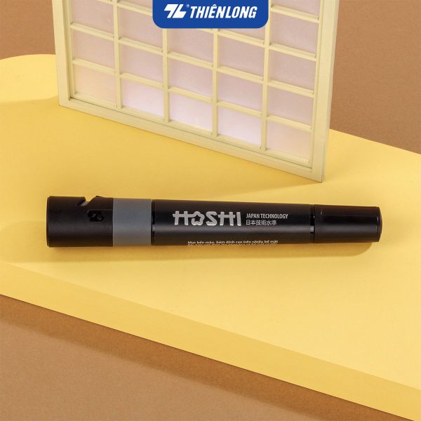 Bút lông dầu Hoshi Thiên Long PM-021/HS đen