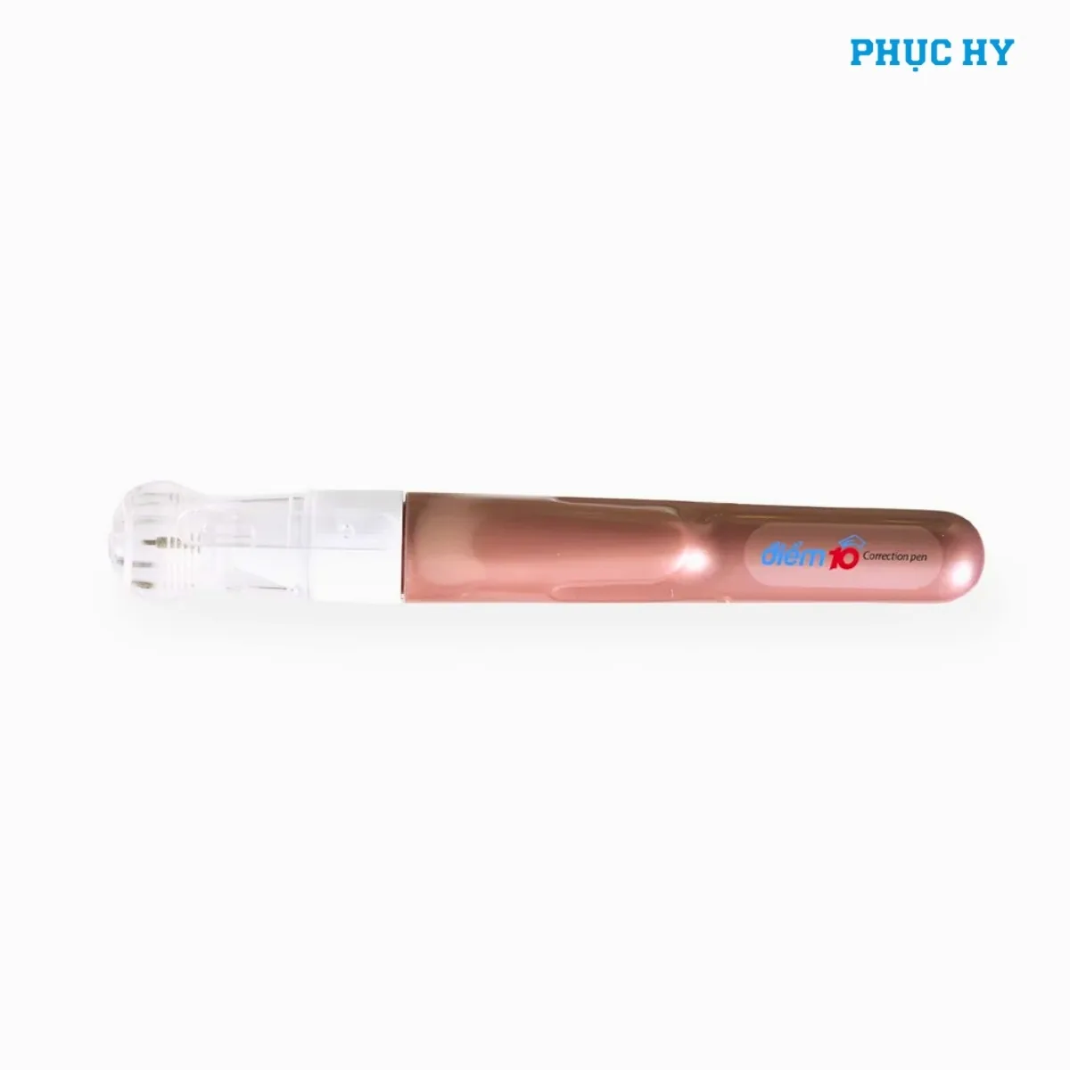 Bút xóa nước Điểm 10 TP-CP01 5ml màu hồng nằm ngang