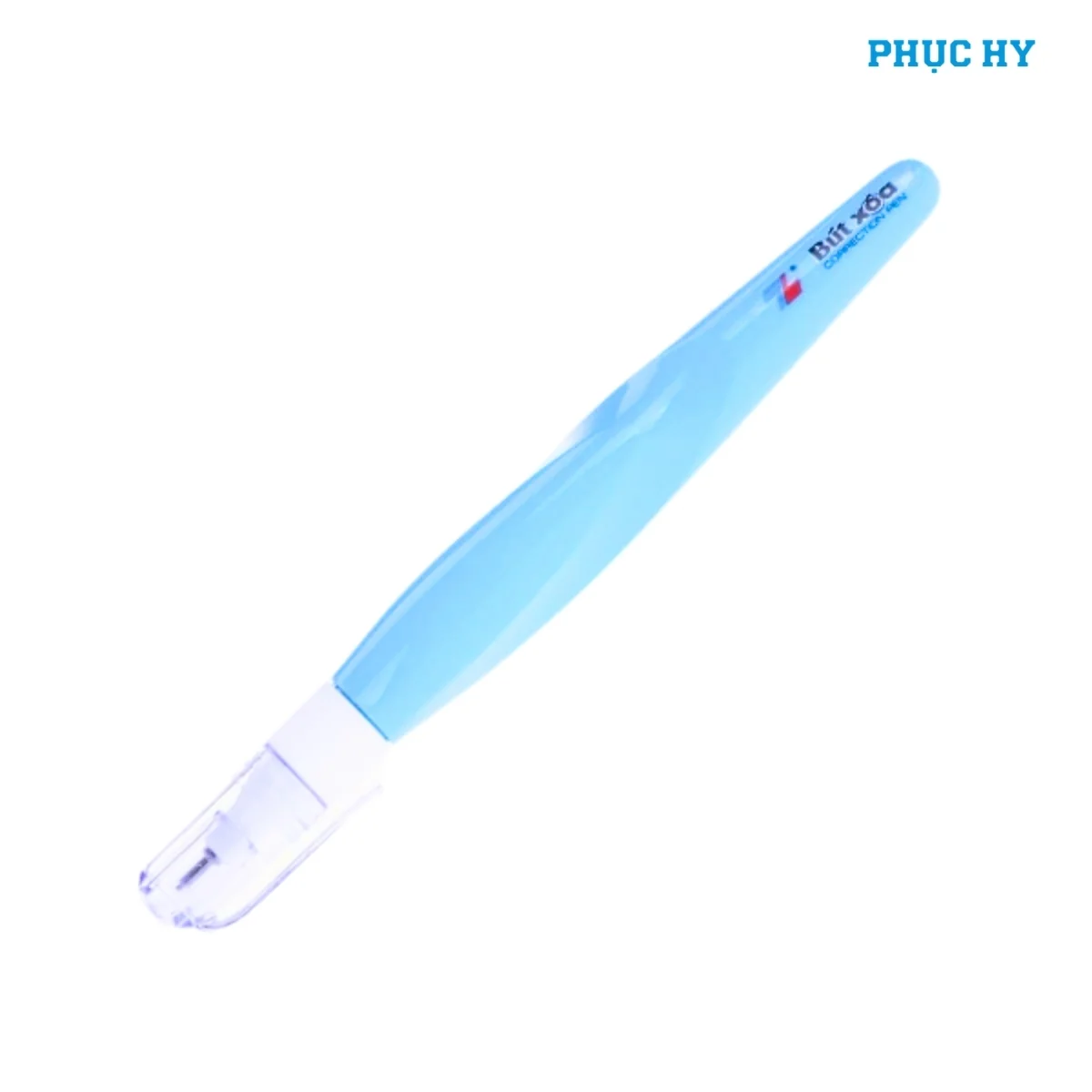 Bút xóa Thiên Long CP-06 7ml màu xanh dương đầu kim loại có nắp
