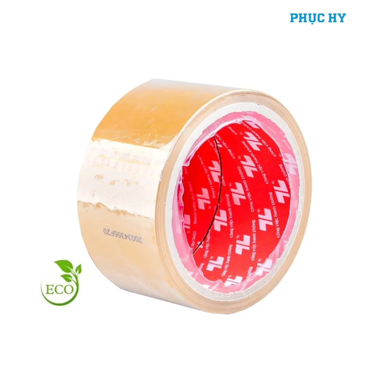 Cuộn băng keo đục Thiên Long BKD-040 màu nâu BOPP khổ rộng 48mm