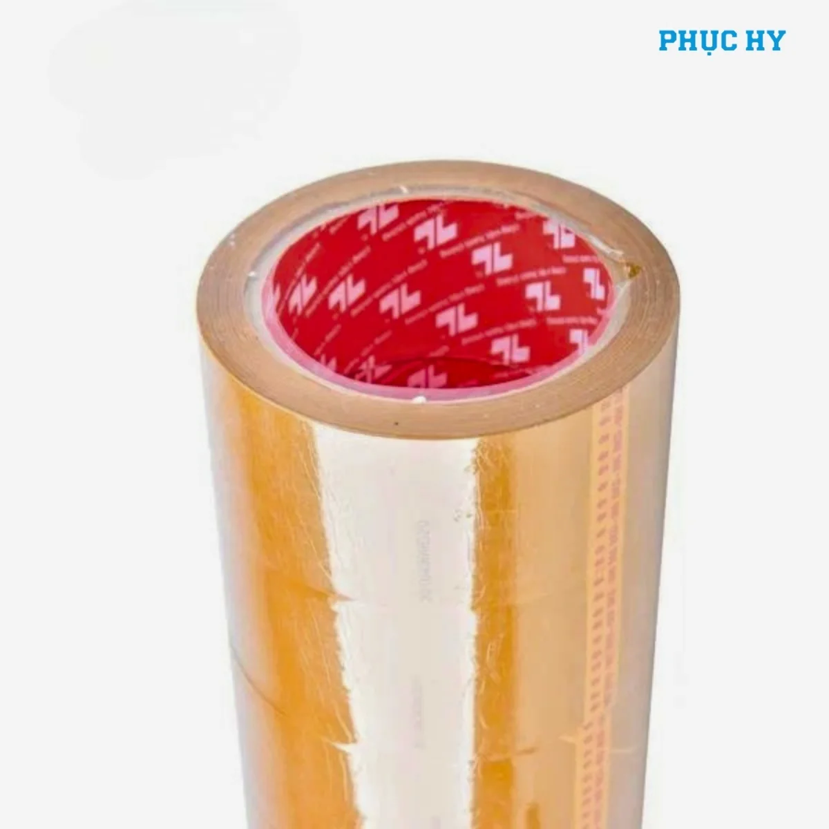 Đầu cuộn băng keo đục Thiên Long BKD-080 màu nâu BOPP khổ rộng 48mm