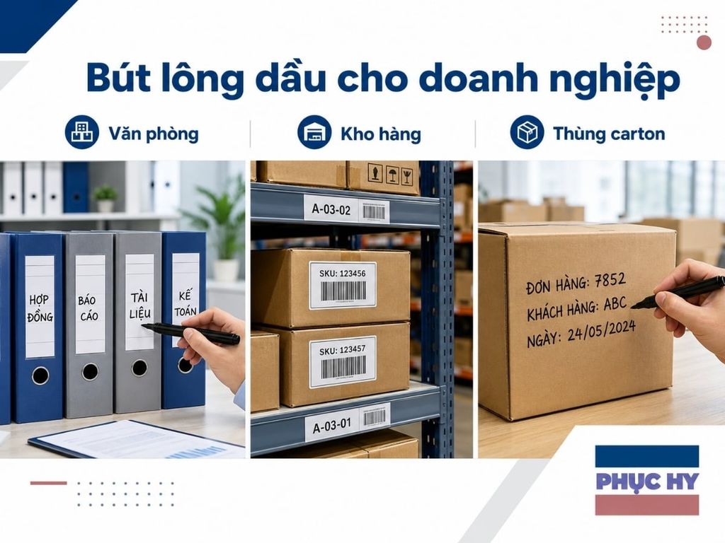 Bút lông dầu cho doanh nghiệp