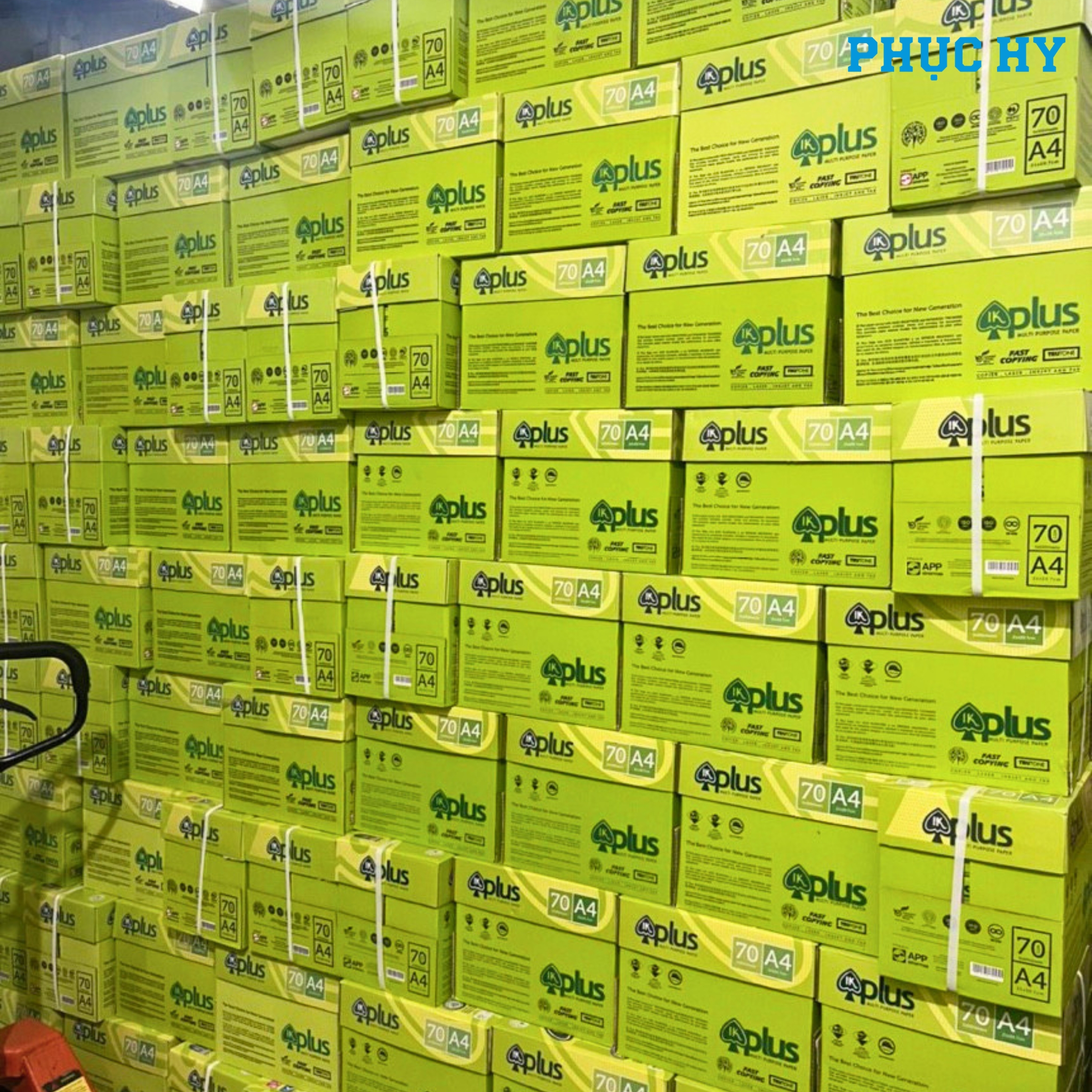 Giấy IK Plus A4 70gsm dùng in tài liệu văn phòng và học tập