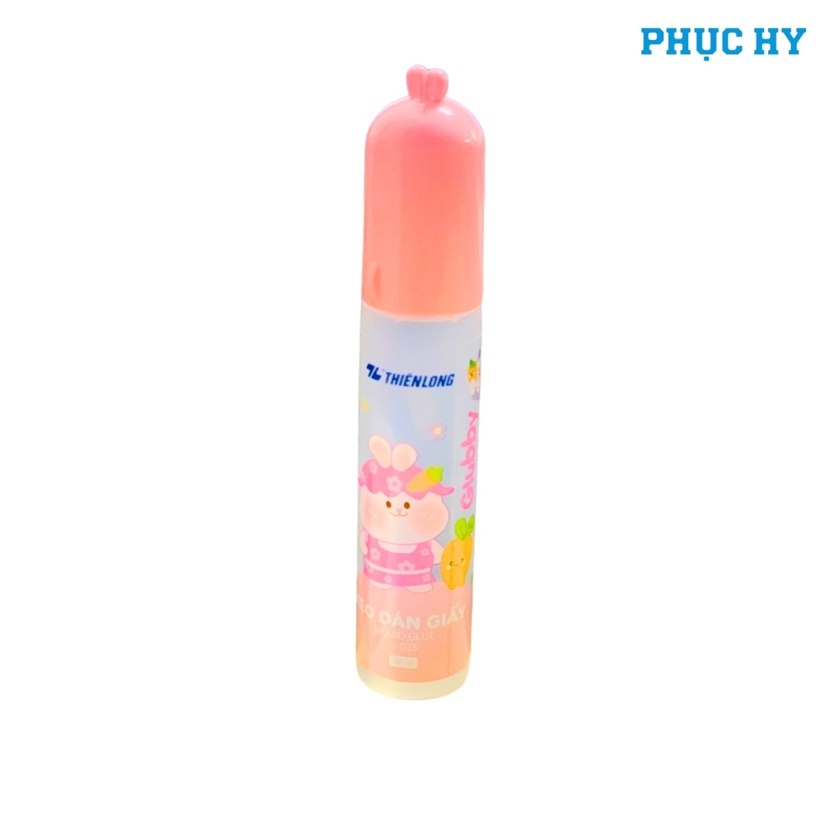 Hướng dẫn sử dụng Keo dán giấy Glubby Thiên Long G-025 trên giấy