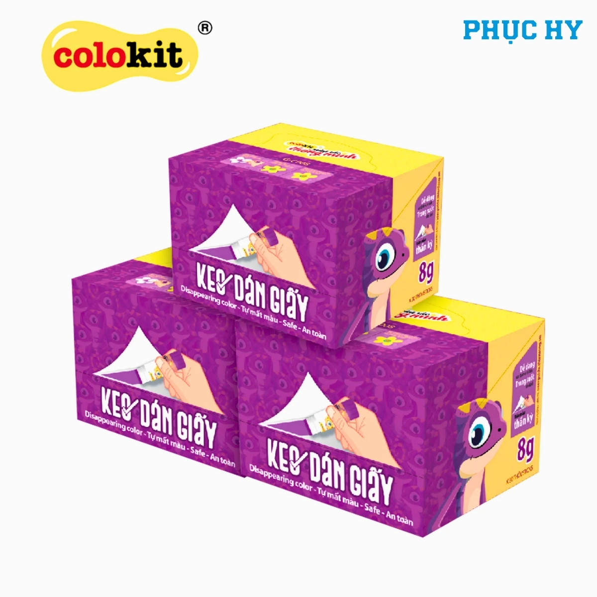 Hộp keo khô Colokit G-C008 8g quy cách số lượng lớn