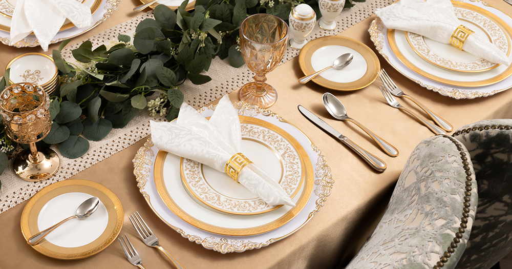 Gợi ý phong cách decor bàn ăn đãi khách với Noritake